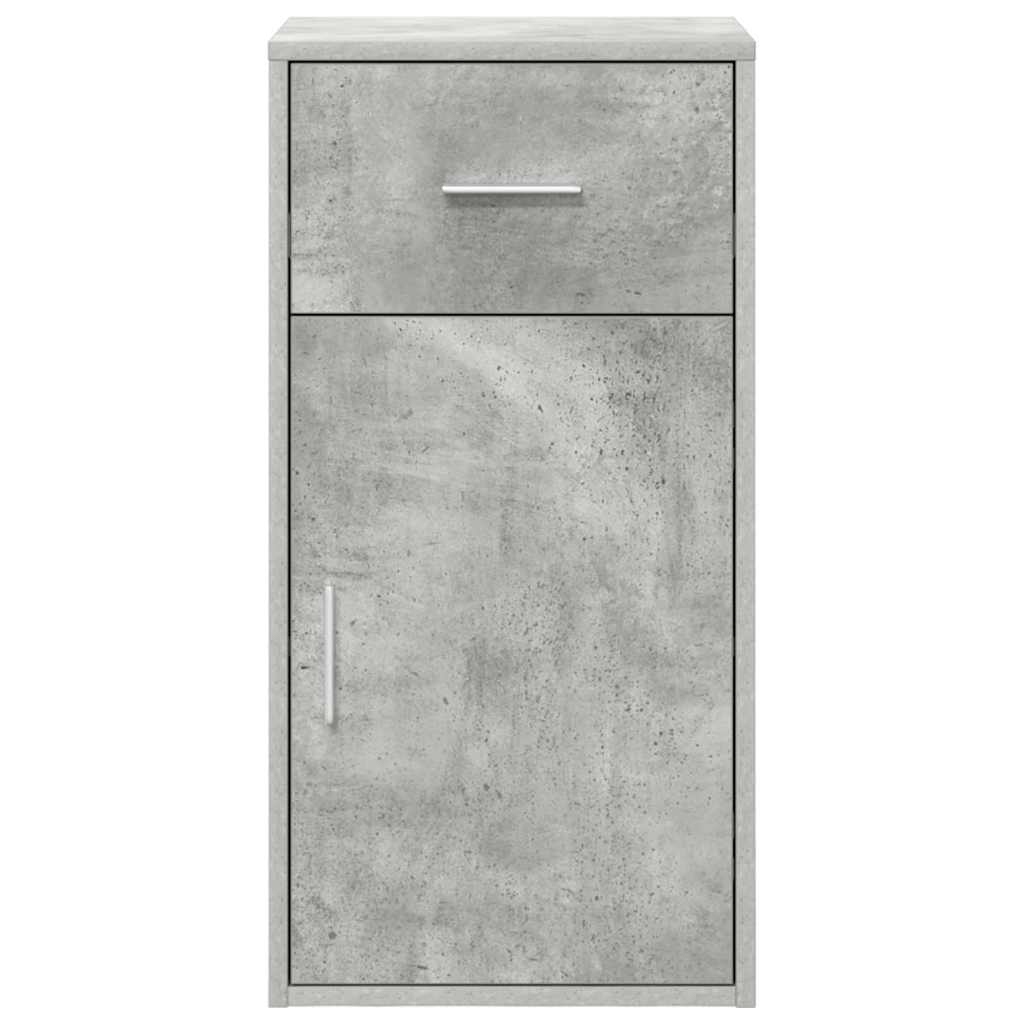 Sideboard mit Schubladen Beton Grau 38 x 34 x 75 cm