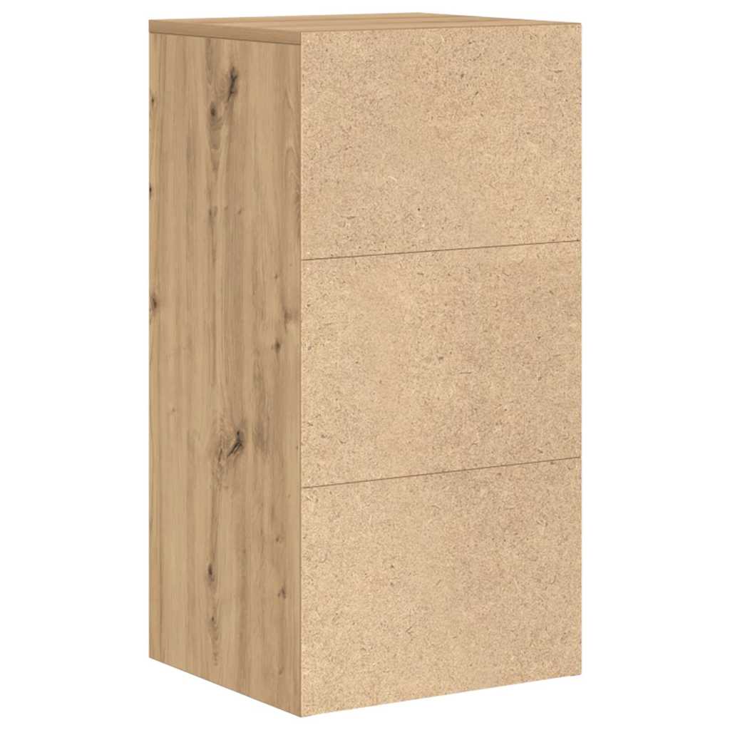 Sideboard mit Schubladen Artisan-Eiche 38 x 34 x 75 cm