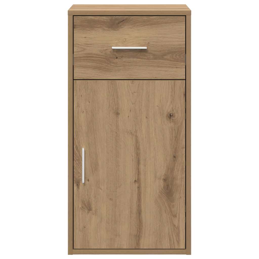 Sideboard mit Schubladen Artisan-Eiche 38 x 34 x 75 cm