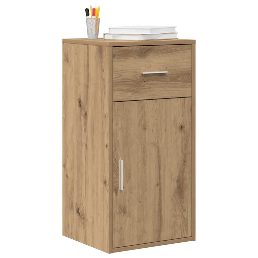 Sideboard mit Schubladen Artisan-Eiche 38 x 34 x 75 cm