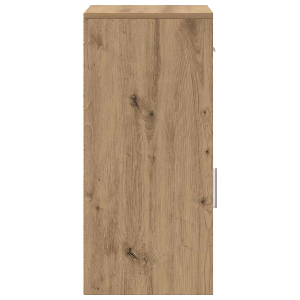 Sideboard mit Schubladen Artisan-Eiche 38 x 34 x 75 cm