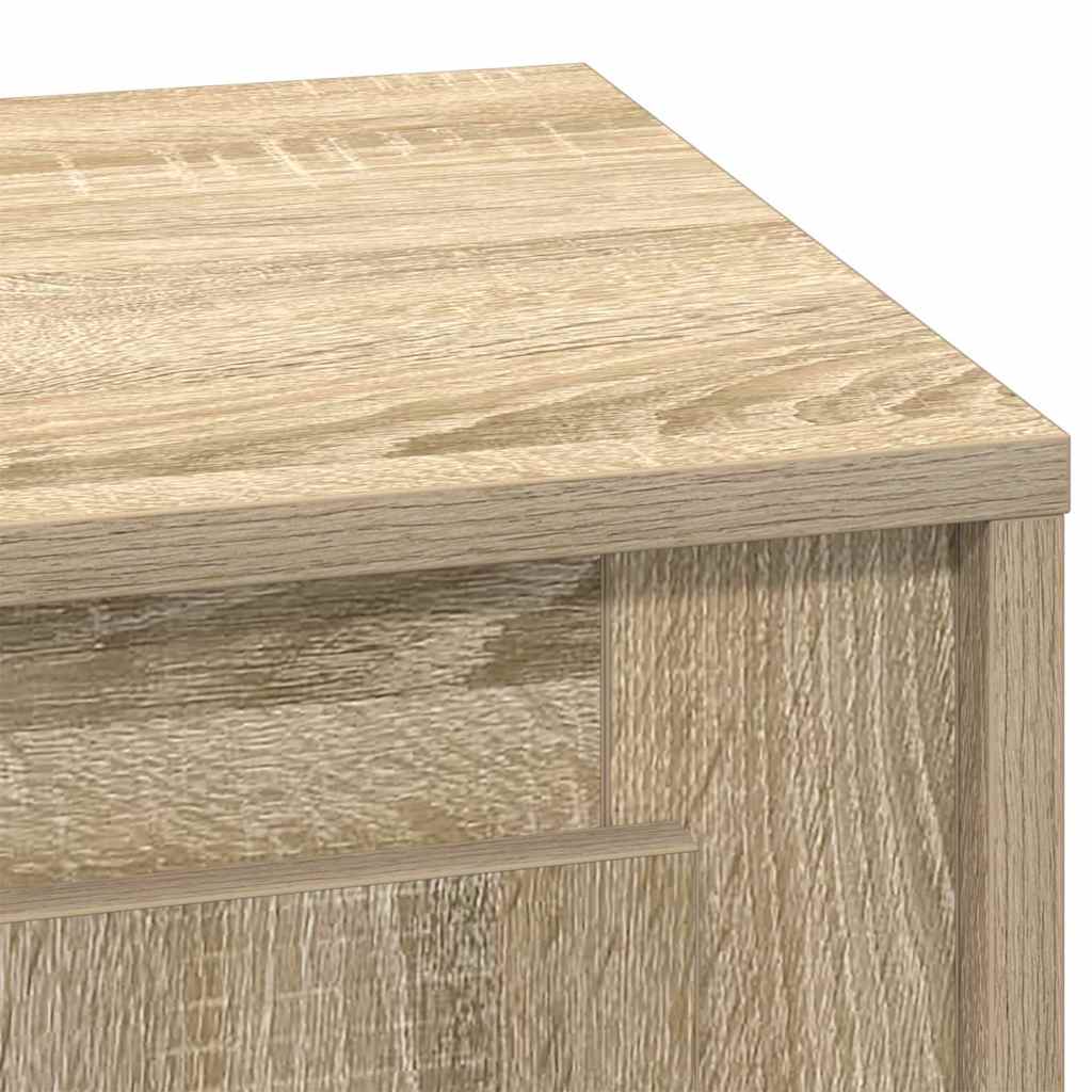 Nachttisch 2 pcs Sonoma-Eiche 44 x 34,5 x 45 cm Holzwerkstoff