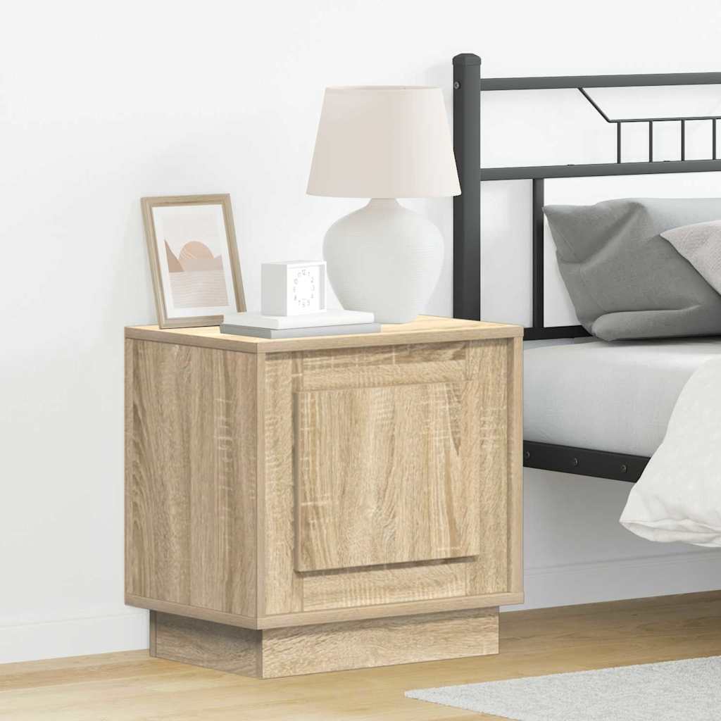 Nachttisch 2 pcs Sonoma-Eiche 44 x 34,5 x 45 cm Holzwerkstoff