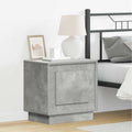 Nachttisch Beton Grau 44 x 34,5 x 45 cm Holzwerkstoff