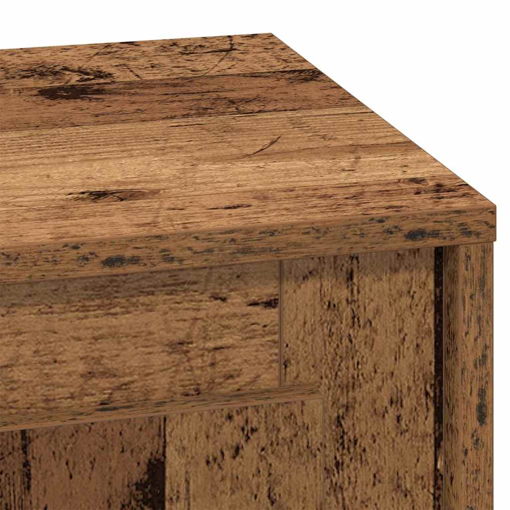 Nachttisch 2 pcs Altholz 44 x 34,5 x 45 cm Holzwerkstoff