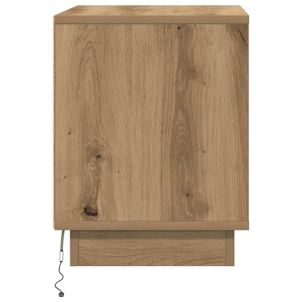 Nachttisch Artisan-Eiche 44 x 34,5 x 45 cm Holzwerkstoff