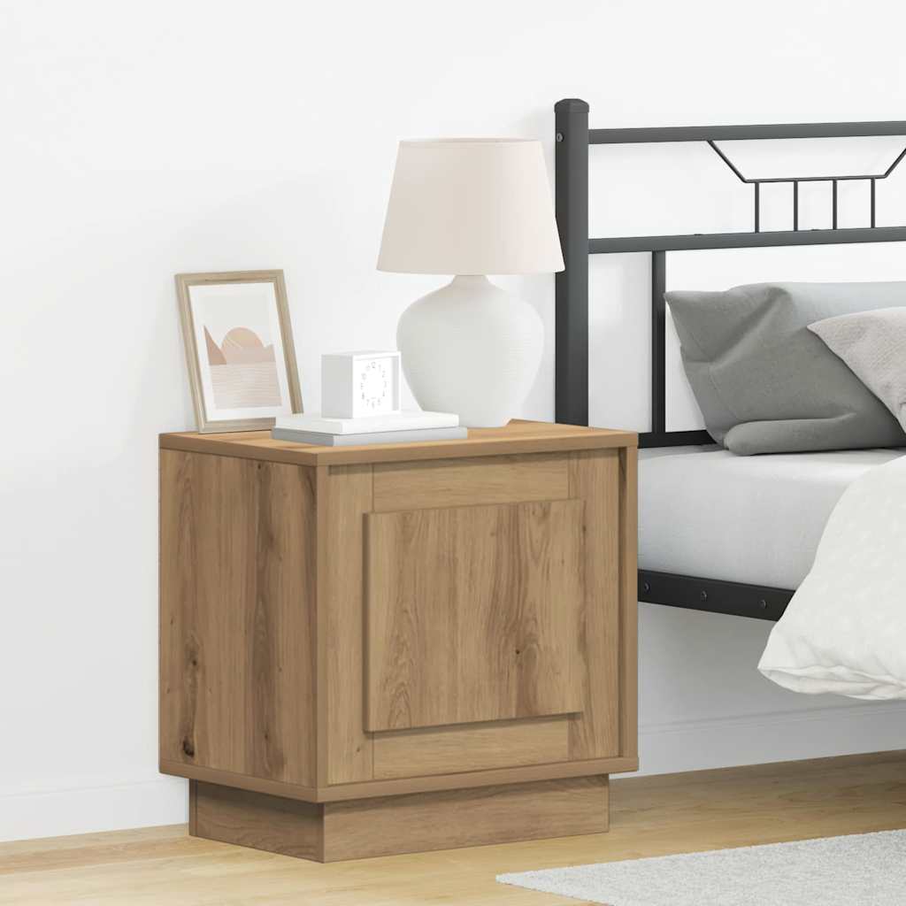 Nachttisch 2 pcs Artisan-Eiche 44 x 34,5 x 45 cm Holzwerkstoff