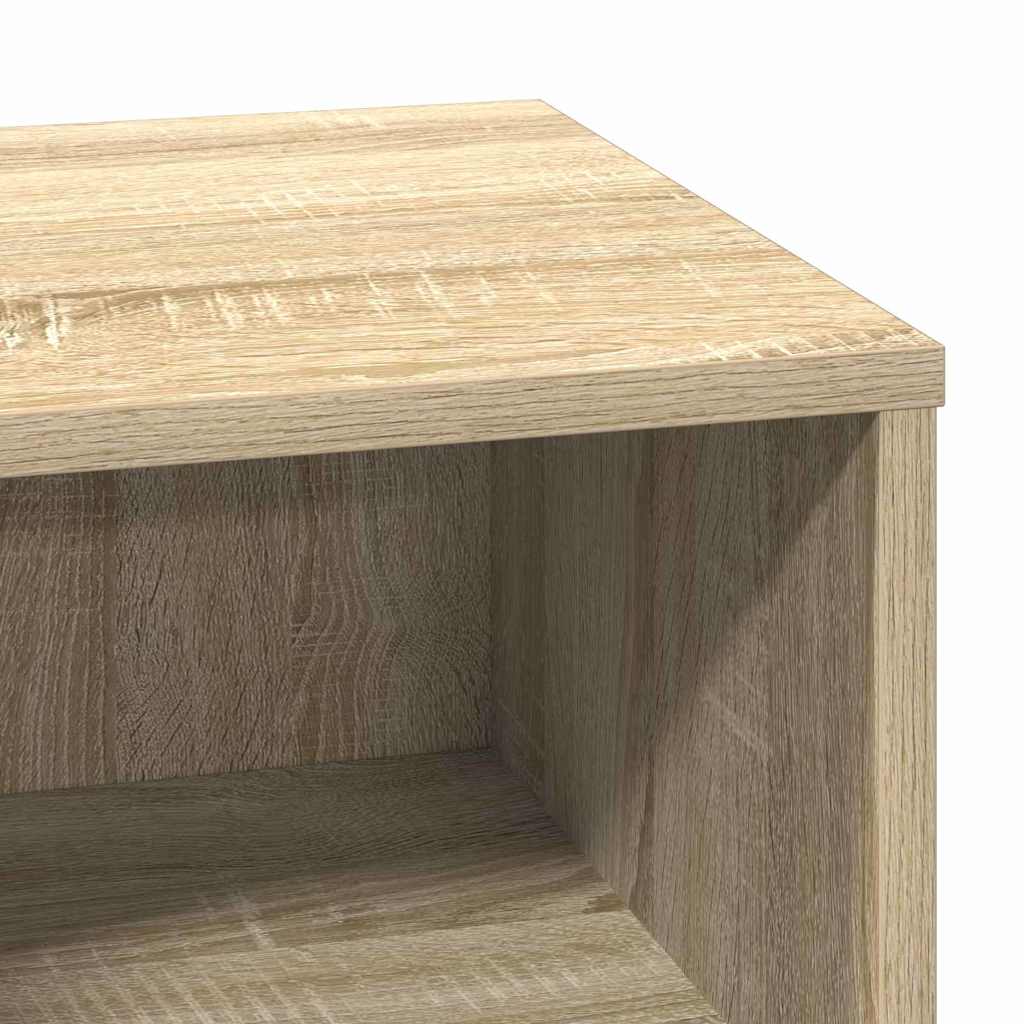 Nachttisch 2 pcs Sonoma-Eiche 50 x 34,5 x 50 cm Holzwerkstoff