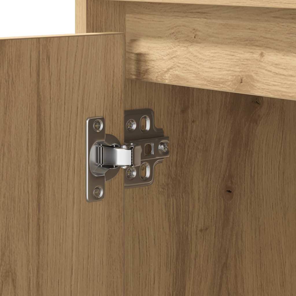 Nachttisch 2 pcs Artisan-Eiche 50 x 34,5 x 50 cm Holzwerkstoff
