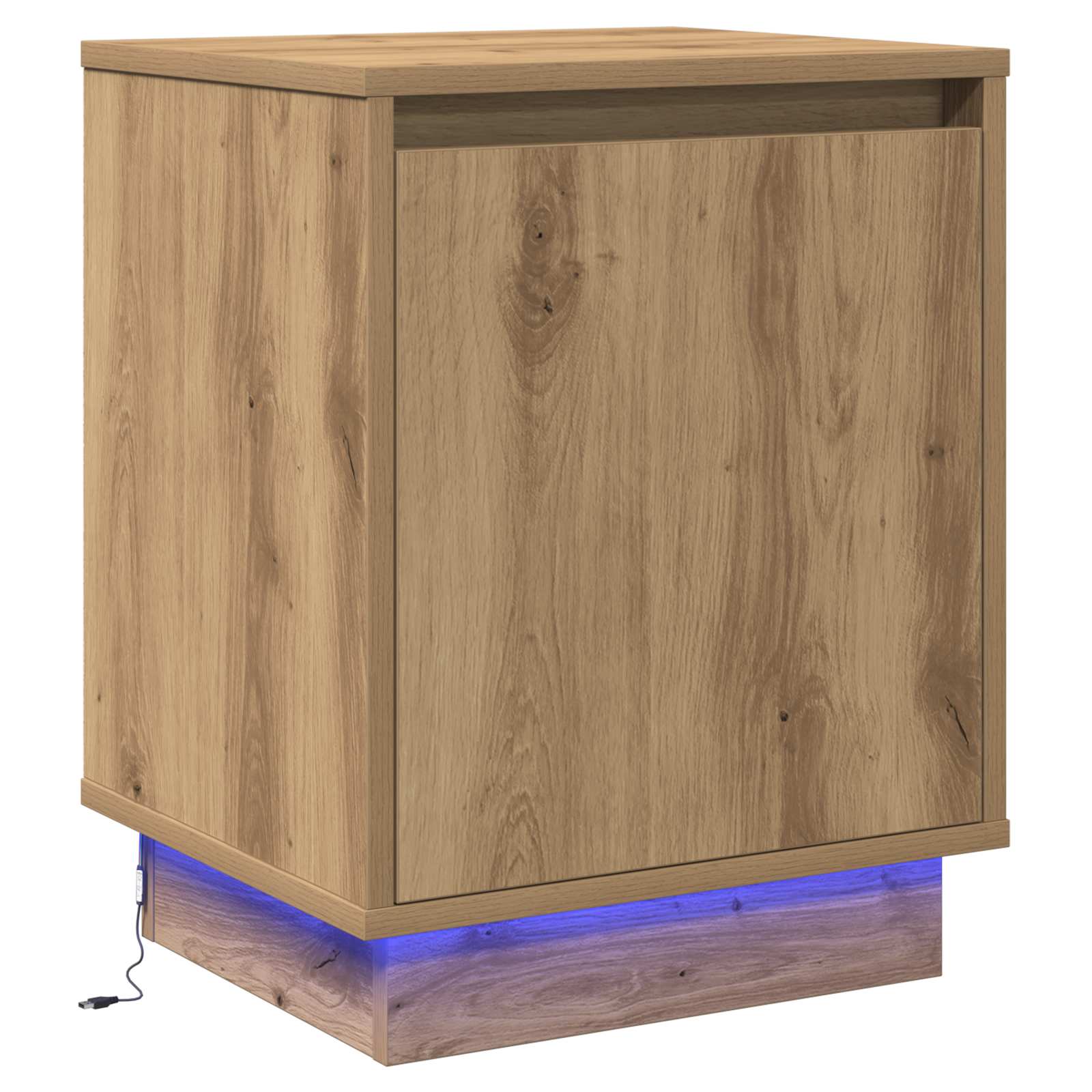 Nachttisch Artisan-Eiche 39 x 34,5 x 50 cm Holzwerkstoff