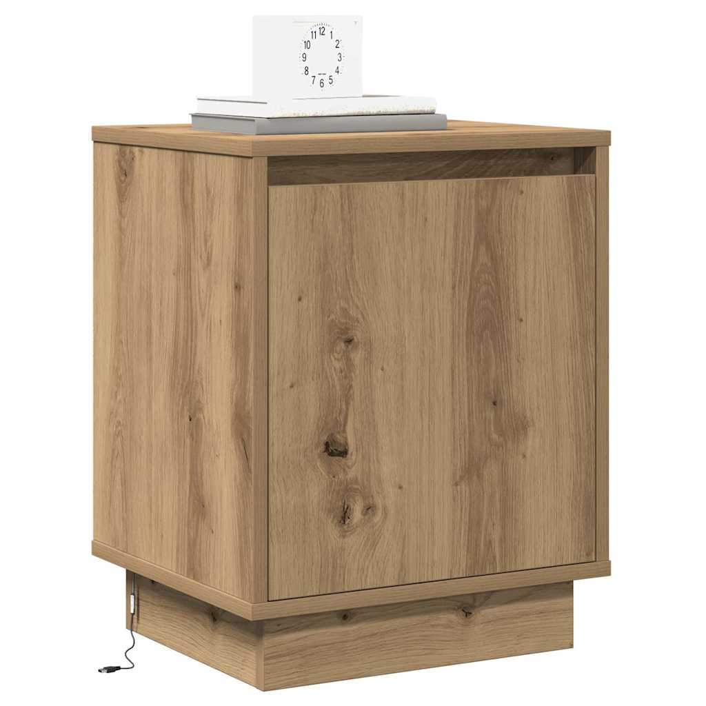 Nachttisch Artisan-Eiche 39 x 34,5 x 50 cm Holzwerkstoff