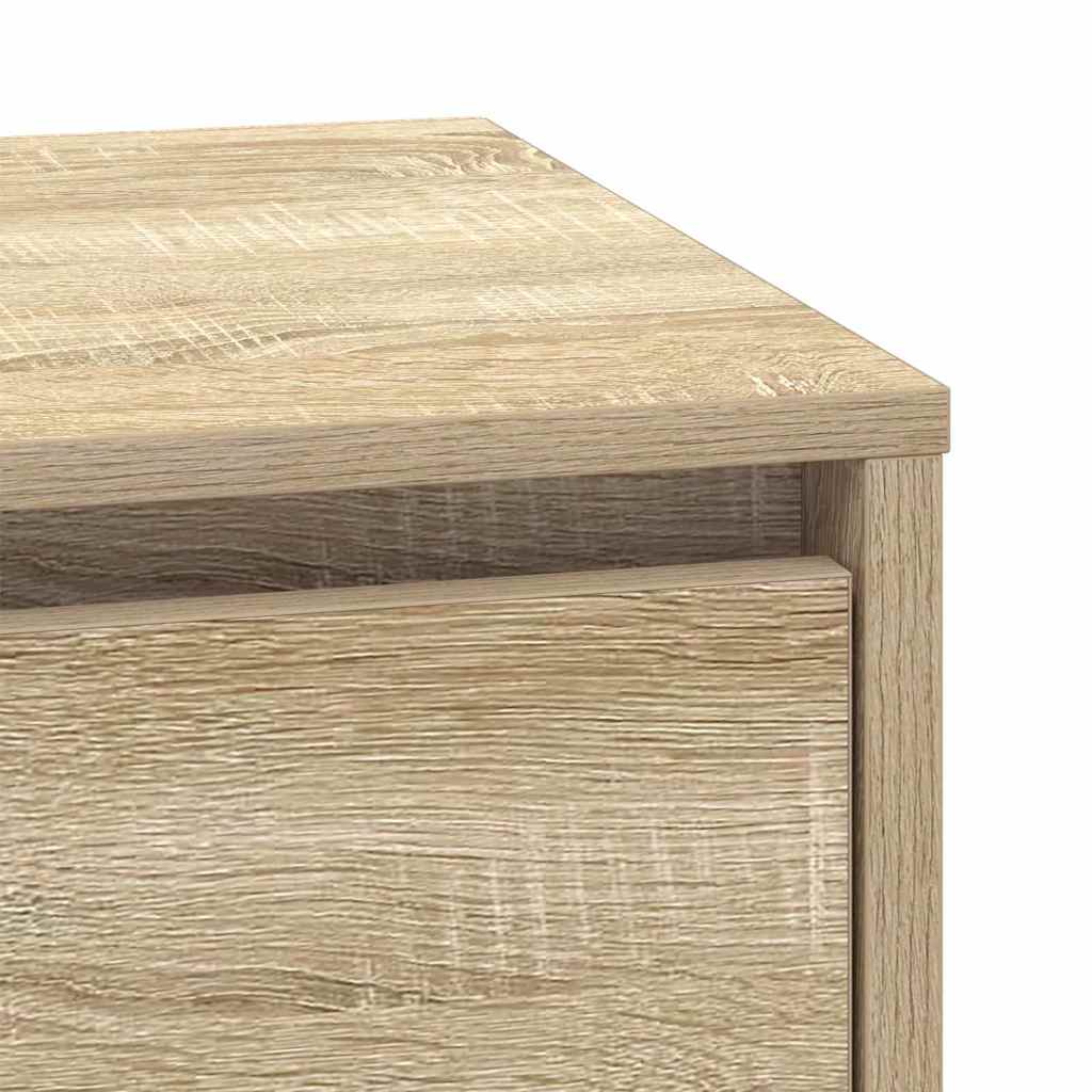 Nachttisch 2 pcs Sonoma-Eiche 39 x 34,5 x 50 cm Holzwerkstoff