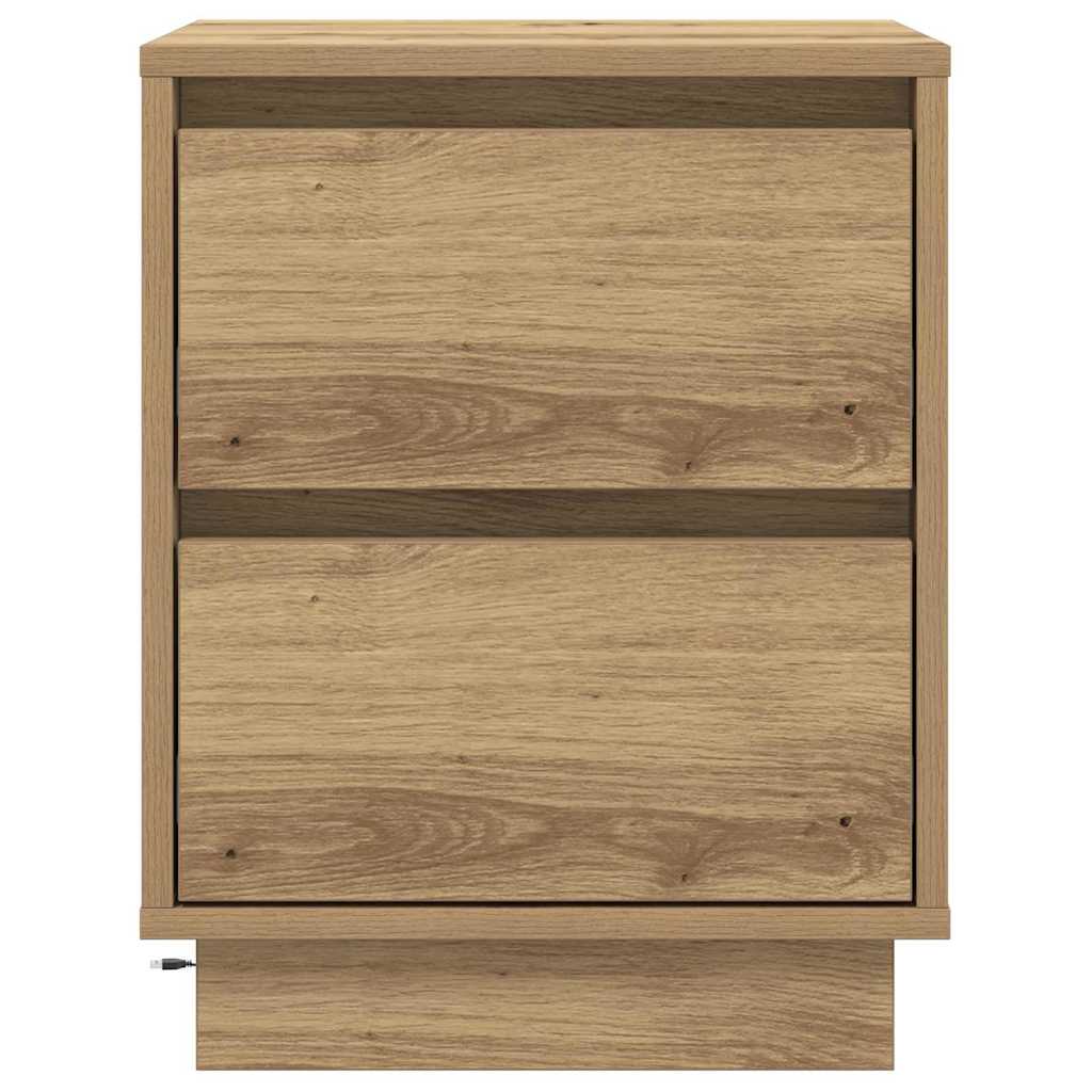 Nachttisch Artisan-Eiche 39 x 34,5 x 50 cm Holzwerkstoff