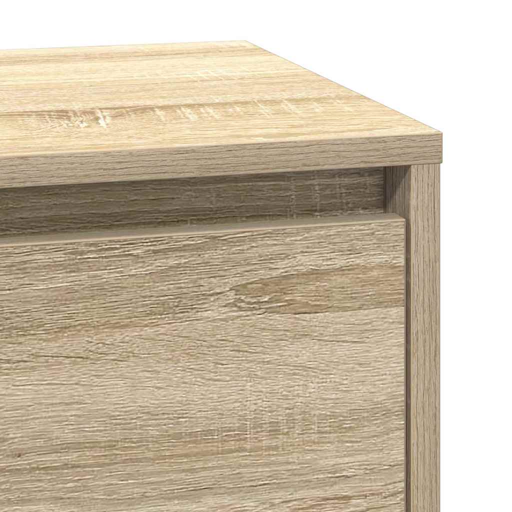 Nachttisch Sonoma-Eiche 39 x 34,5 x 65 cm Holzwerkstoff