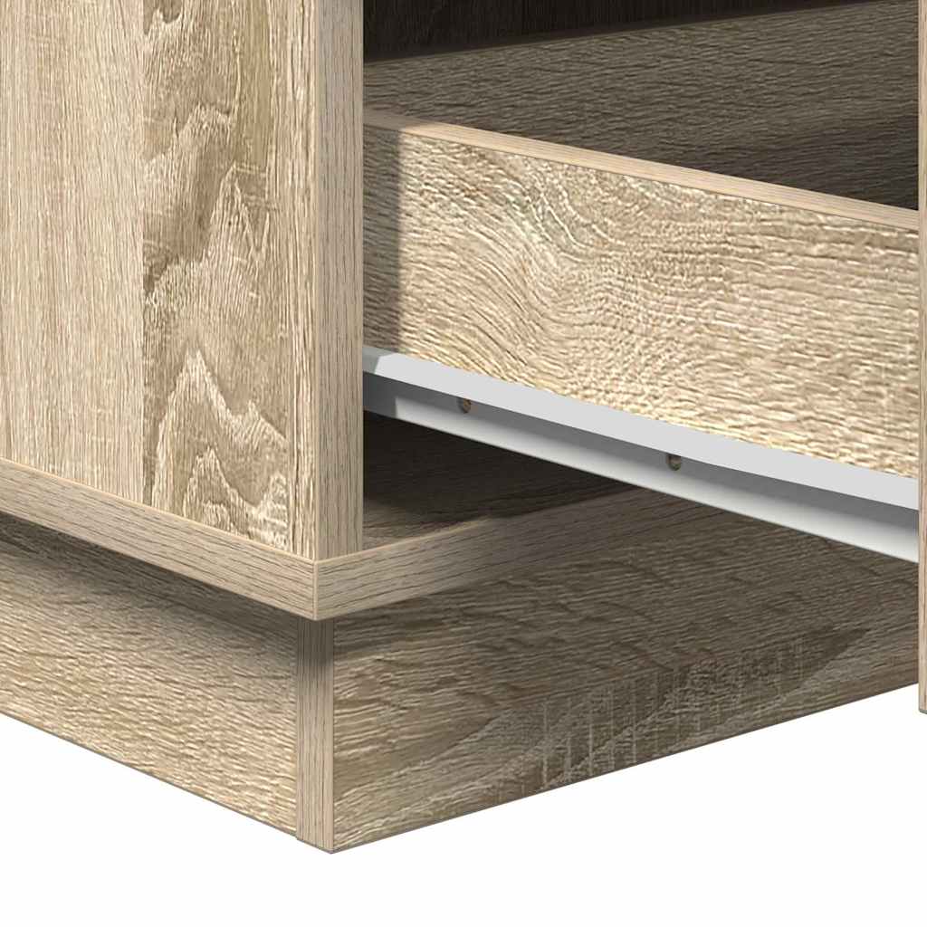 Nachttisch Sonoma-Eiche 39 x 34,5 x 65 cm Holzwerkstoff