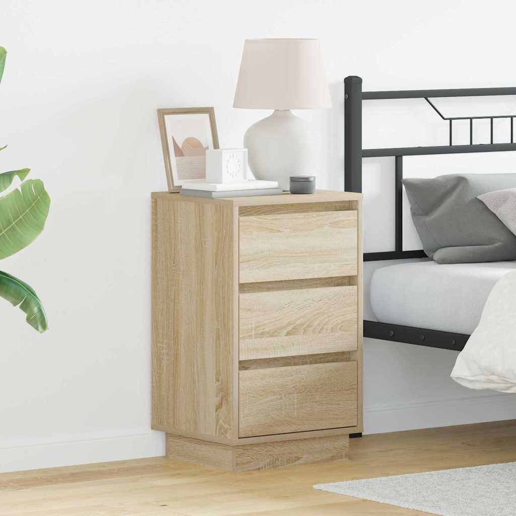 Nachttisch Sonoma-Eiche 39 x 34,5 x 65 cm Holzwerkstoff