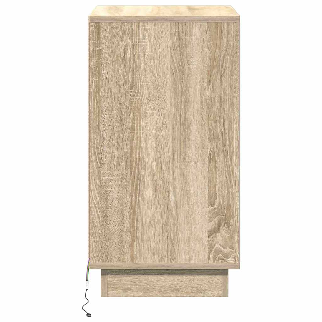 Nachttisch Sonoma-Eiche 39 x 34,5 x 65 cm Holzwerkstoff