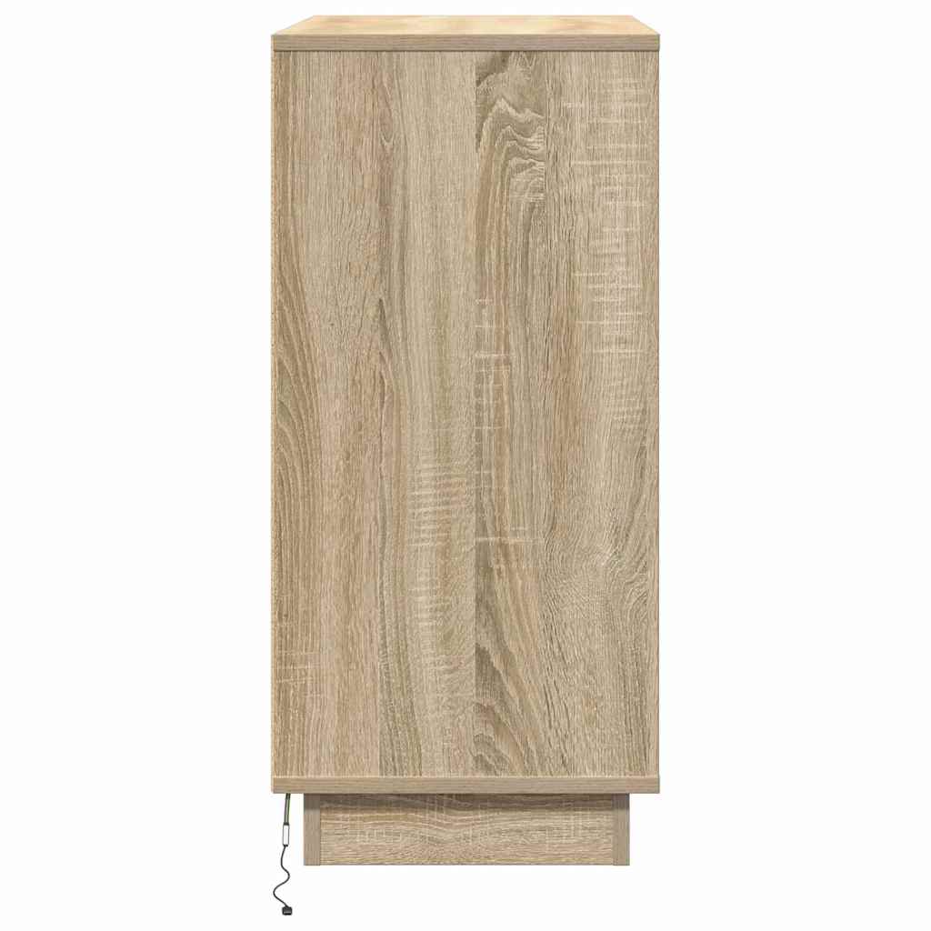 Nachttisch Sonoma-Eiche 71 x 34,5 x 75 cm Holzwerkstoff