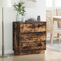 Nachttisch Geräucherte Eiche 71 x 34,5 x 75 cm Holzwerkstoff