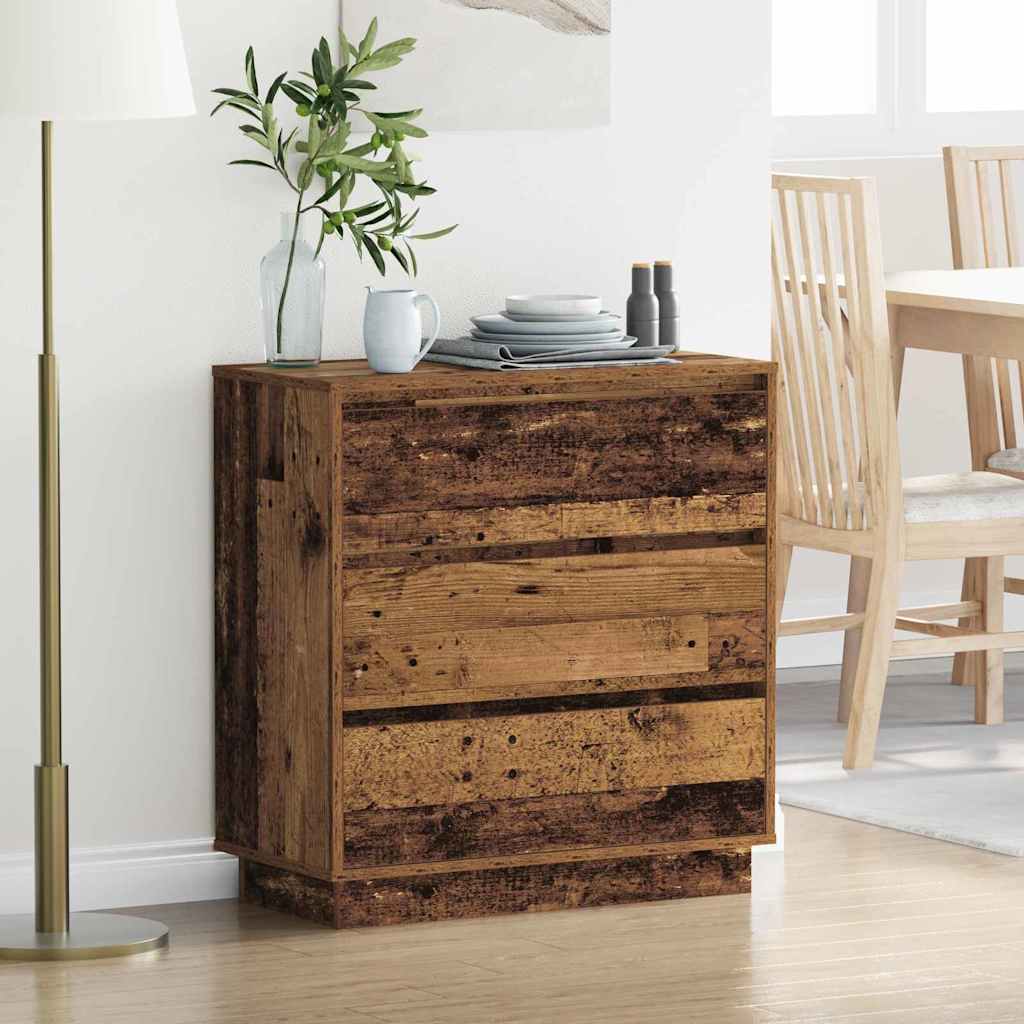 Nachttisch Altholz 71 x 34,5 x 75 cm Holzwerkstoff