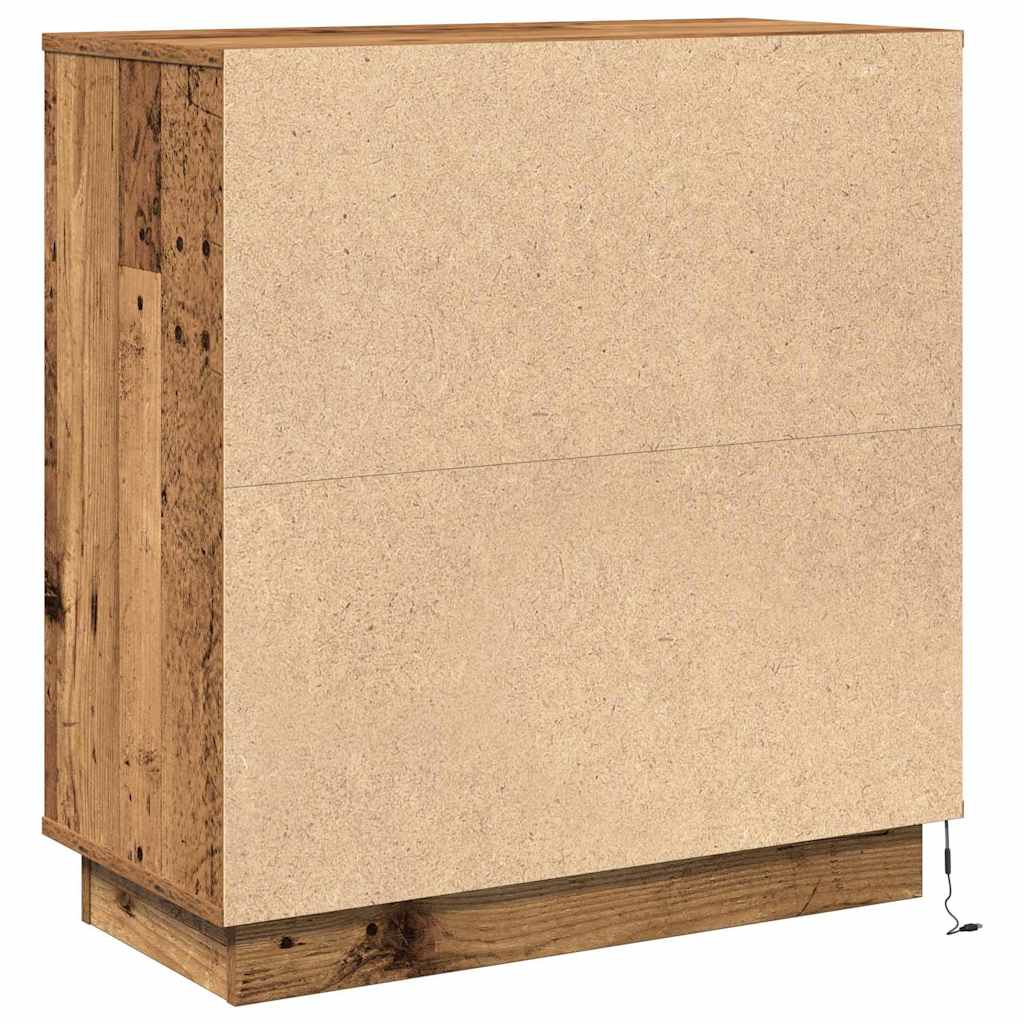 Nachttisch Altholz 71 x 34,5 x 75 cm Holzwerkstoff