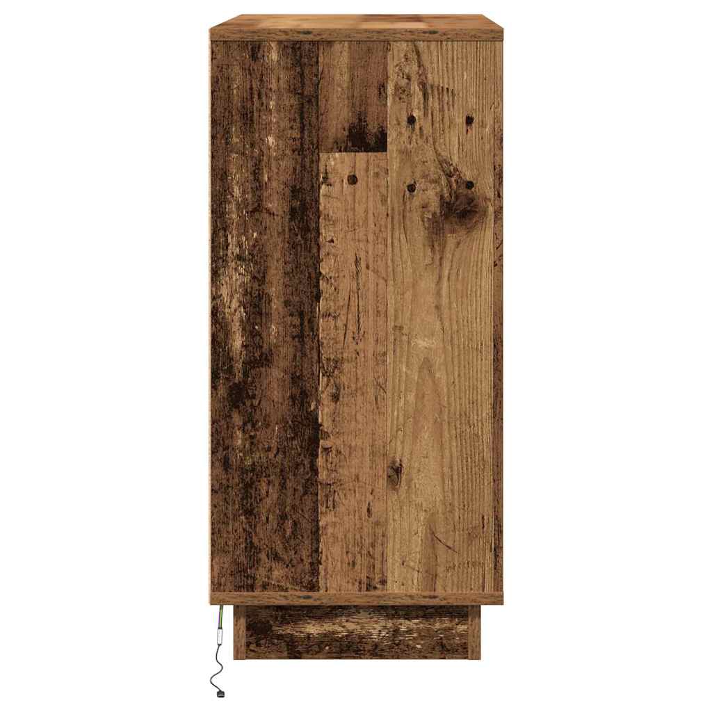 Nachttisch Altholz 71 x 34,5 x 75 cm Holzwerkstoff