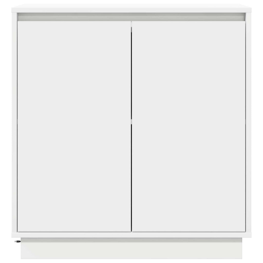 LED-Sideboard für Weiß 71 x 34,5 x 75 cm Holzwerkstoff