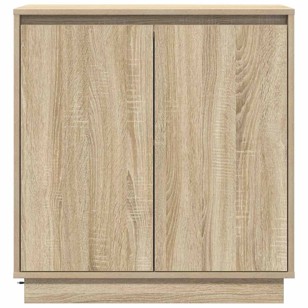 LED-Sideboard für Sonoma-Eiche 71 x 34,5 x 75 cm Holzwerkstoff