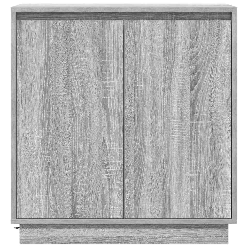 LED-Sideboard für Graues Sonoma 71 x 34,5 x 75 cm