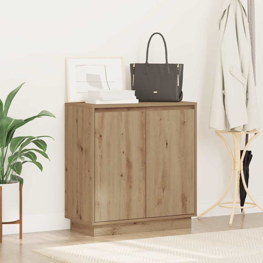 LED-Sideboard für Artisan-Eiche 71 x 34,5 x 75 cm