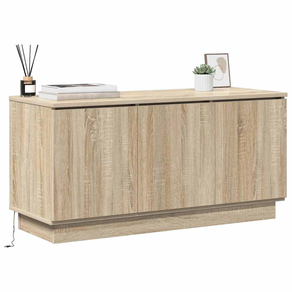 TV-Schränk Sonoma-Eiche 100 x 38 x 49 cm Holzwerkstoff