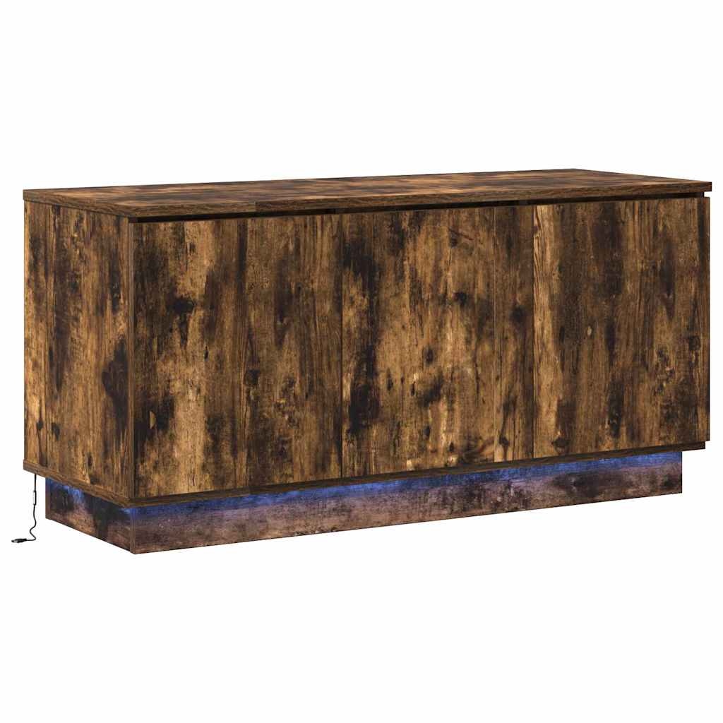 TV-Schränk Geräucherte Eiche 100 x 38 x 49 cm Holzwerkstoff
