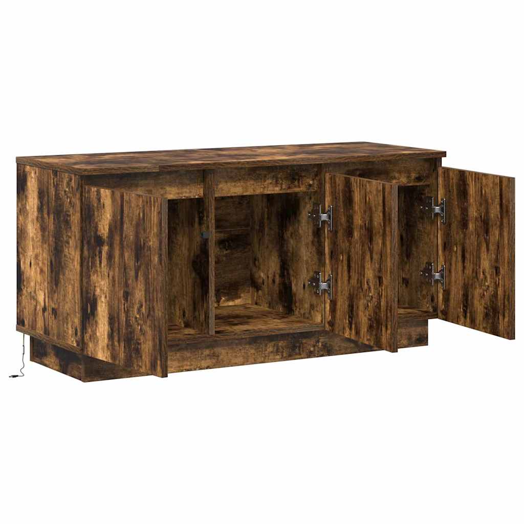 TV-Schränk Geräucherte Eiche 100 x 38 x 49 cm Holzwerkstoff