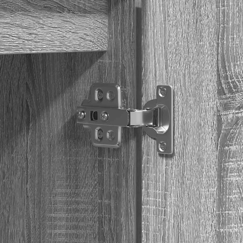 TV-Schränk Graues Sonoma 100 x 38 x 49 cm Holzwerkstoff