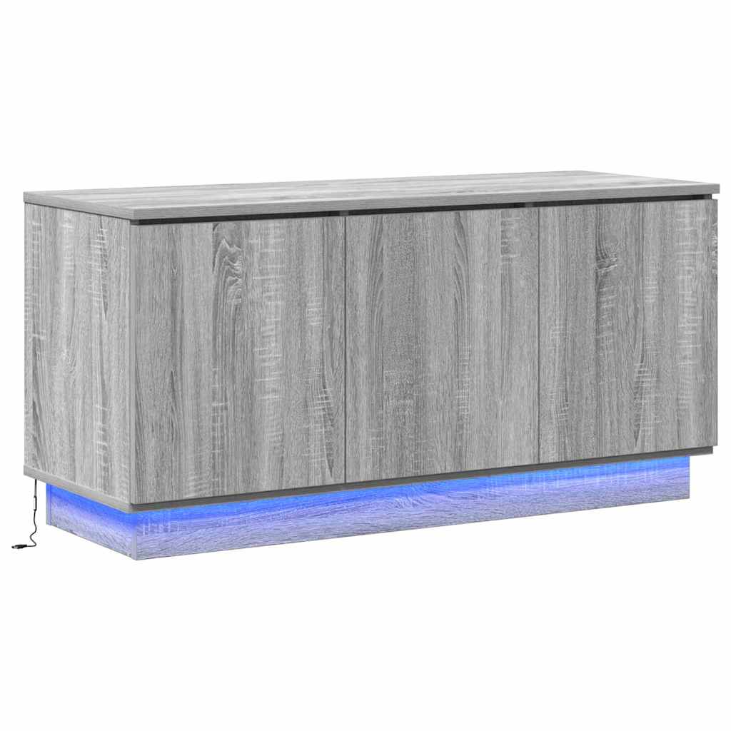 TV-Schränk Graues Sonoma 100 x 38 x 49 cm Holzwerkstoff