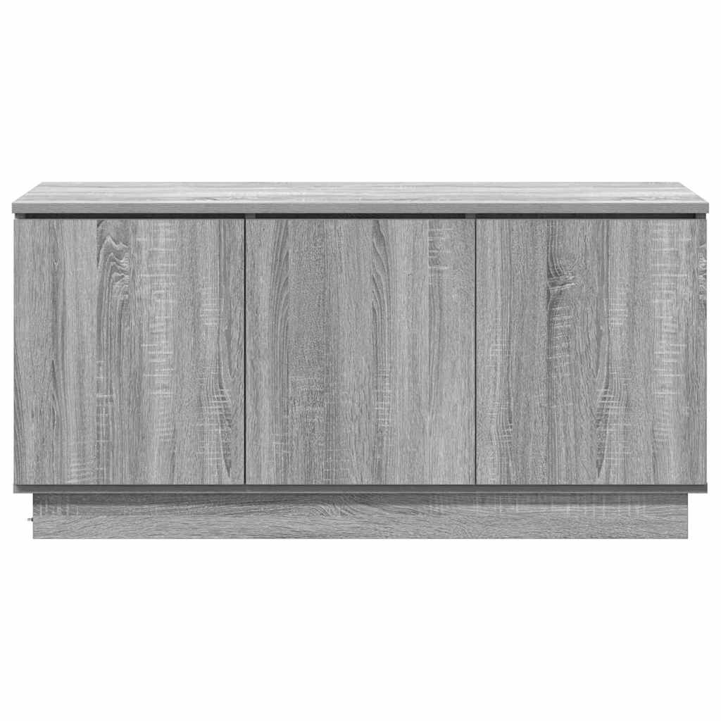 TV-Schränk Graues Sonoma 100 x 38 x 49 cm Holzwerkstoff