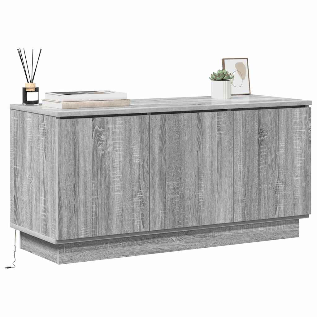TV-Schränk Graues Sonoma 100 x 38 x 49 cm Holzwerkstoff