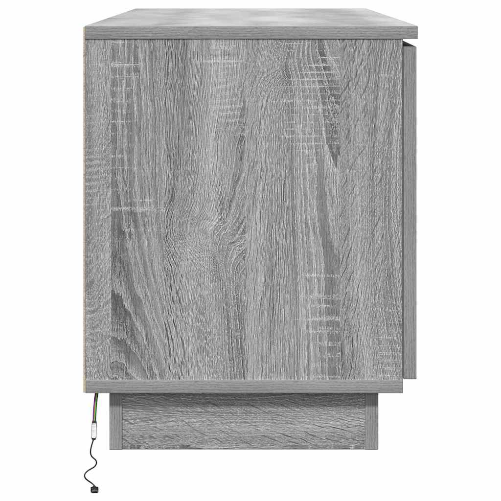 TV-Schränk Graues Sonoma 100 x 38 x 49 cm Holzwerkstoff
