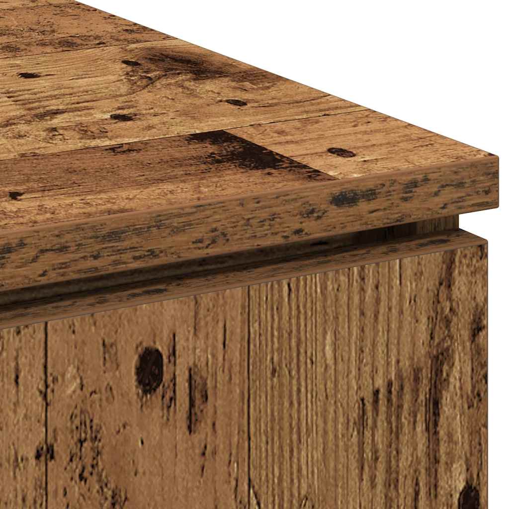 TV-Schränk Altholz 100 x 38 x 49 cm Holzwerkstoff