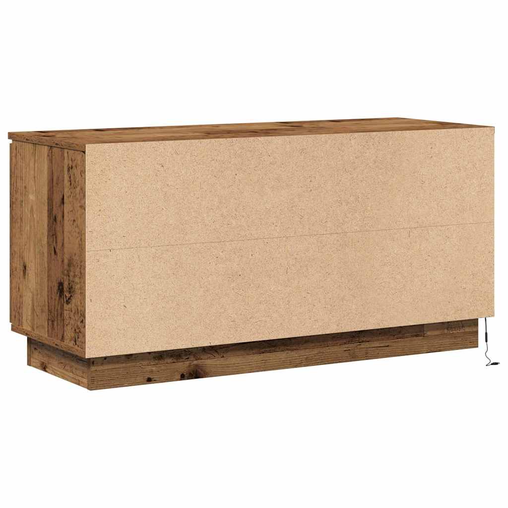 TV-Schränk Altholz 100 x 38 x 49 cm Holzwerkstoff
