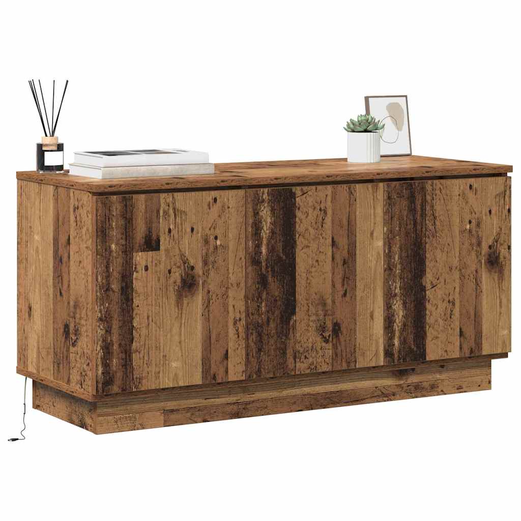 TV-Schränk Altholz 100 x 38 x 49 cm Holzwerkstoff