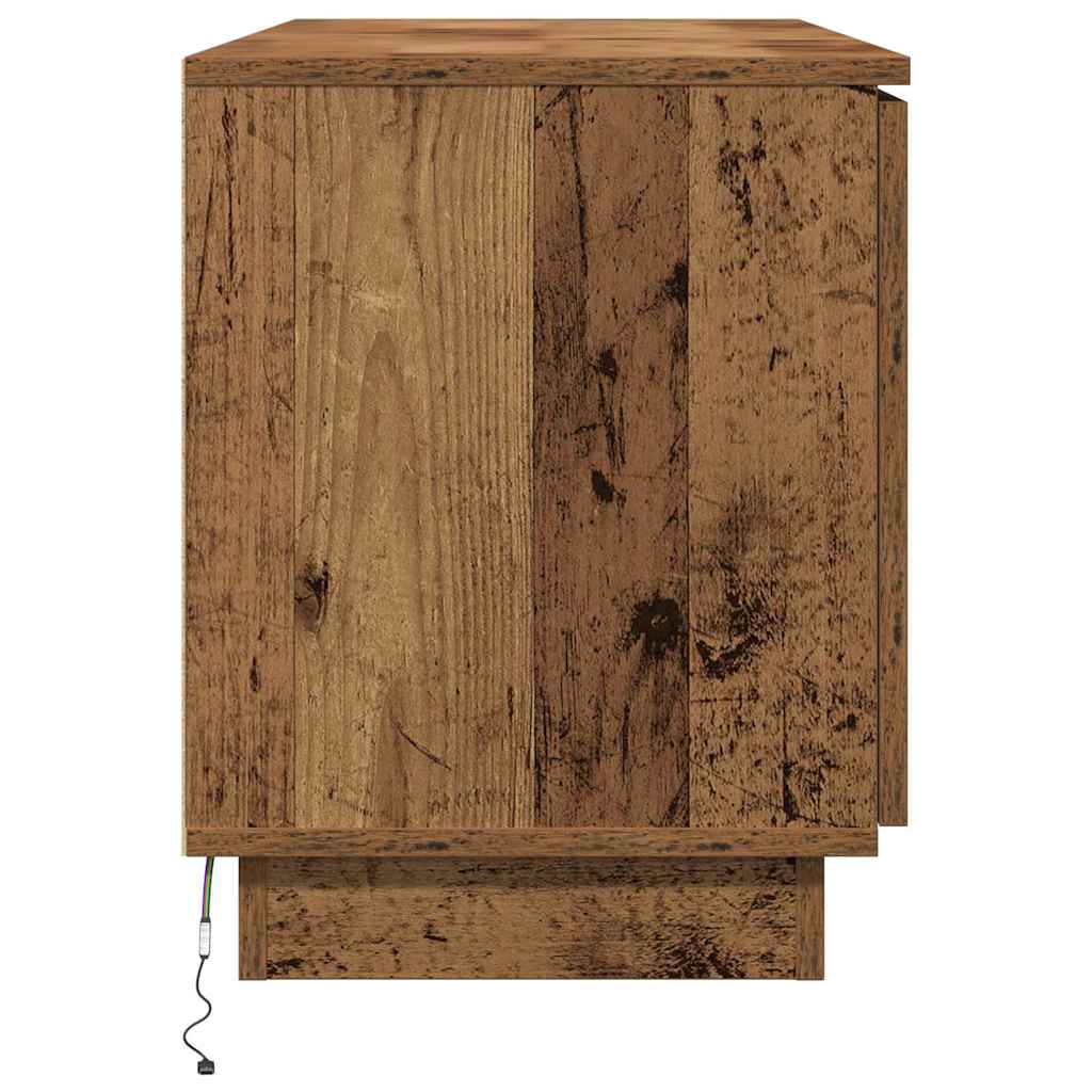 TV-Schränk Altholz 100 x 38 x 49 cm Holzwerkstoff