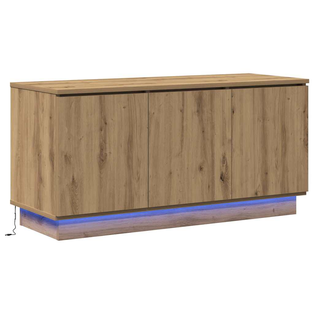 TV-Schränk Artisan-Eiche 100 x 38 x 49 cm Holzwerkstoff