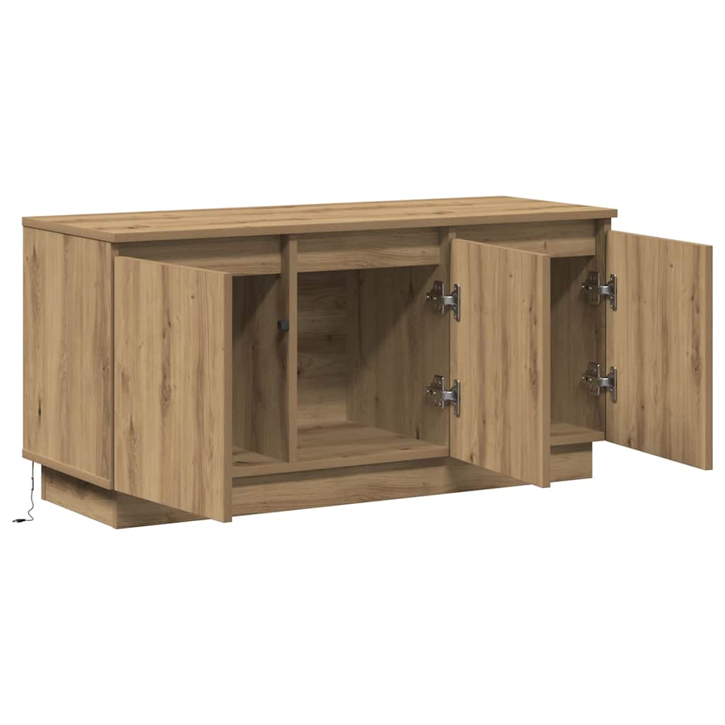 TV-Schränk Artisan-Eiche 100 x 38 x 49 cm Holzwerkstoff