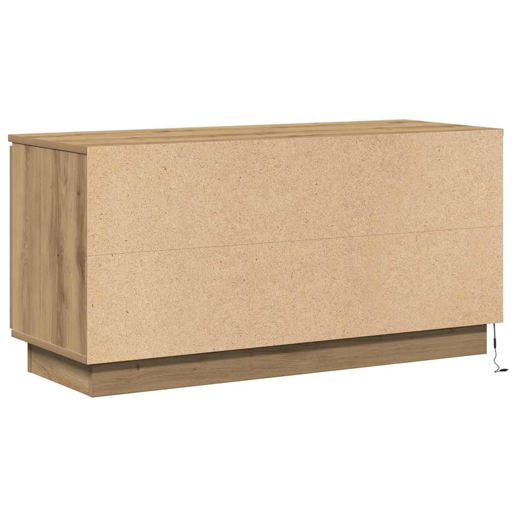 TV-Schränk Artisan-Eiche 100 x 38 x 49 cm Holzwerkstoff