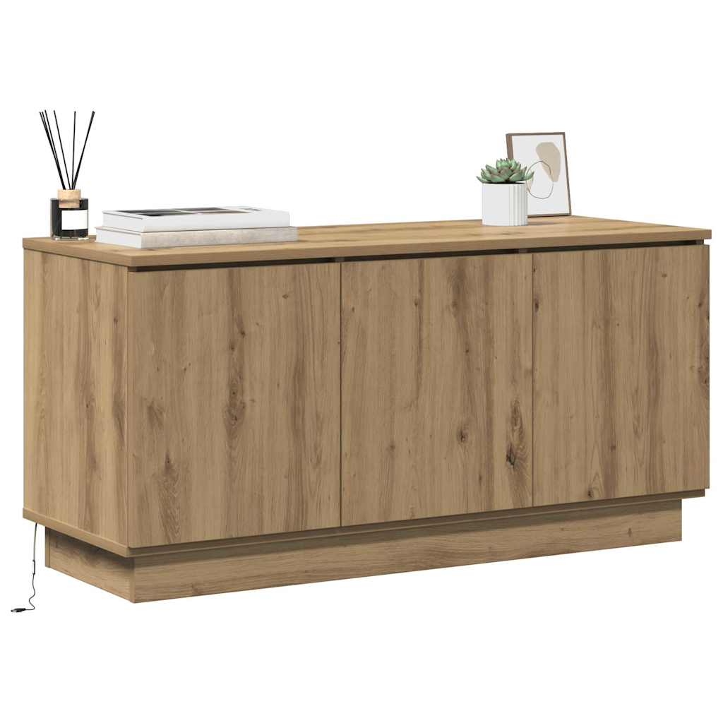 TV-Schränk Artisan-Eiche 100 x 38 x 49 cm Holzwerkstoff