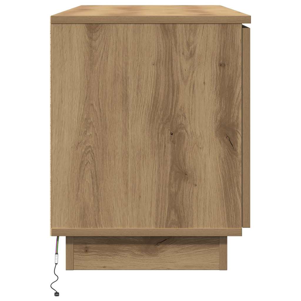 TV-Schränk Artisan-Eiche 100 x 38 x 49 cm Holzwerkstoff