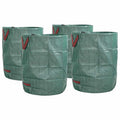 Gartenmüllsäcke 4 pcs Grün 66 x 66 x 83,5 cm Polypropylen