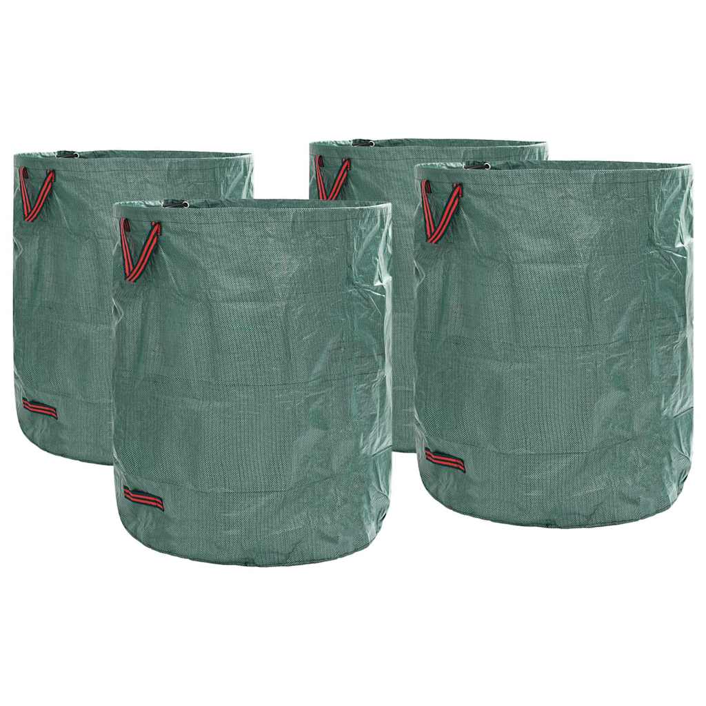 Gartenmüllsäcke 4 pcs Grün 79 x 79 x 99,5 cm Polypropylen