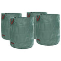 Gartenmüllsäcke 4 pcs Grün 79 x 79 x 99,5 cm Polypropylen